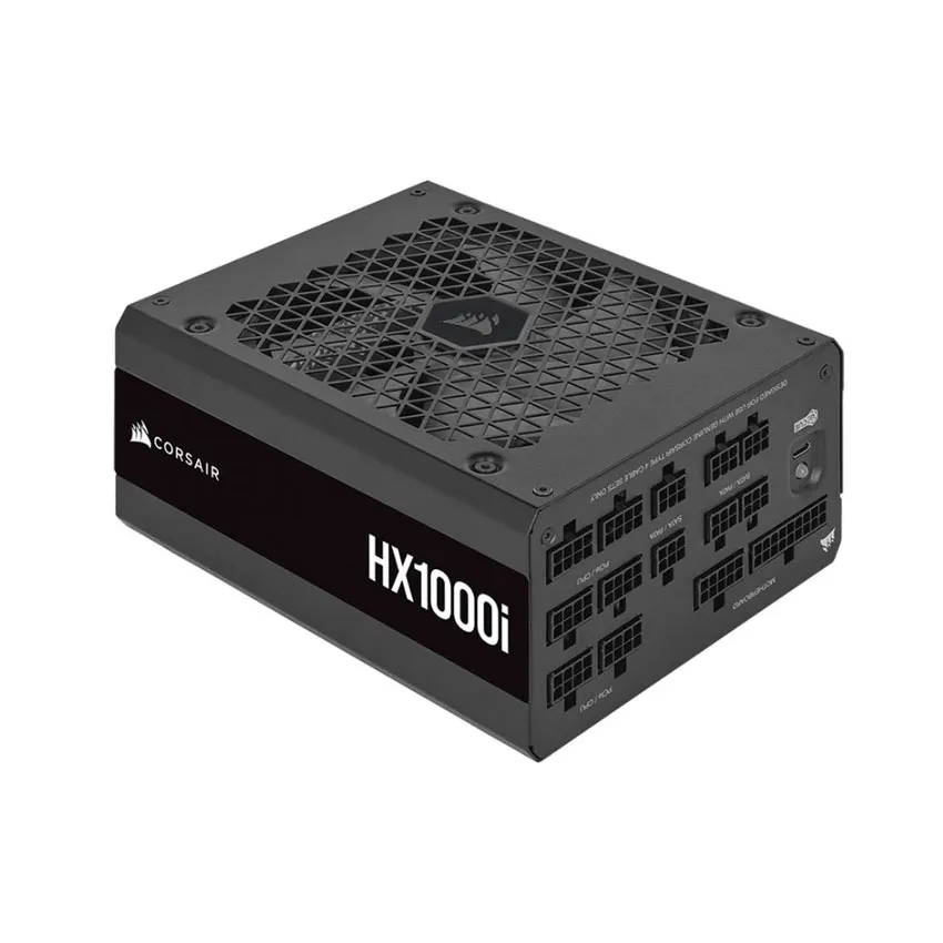 Nguồn Corsair HX1000i 2023 (80 Plus Platinum/Màu Đen/Full Modular)